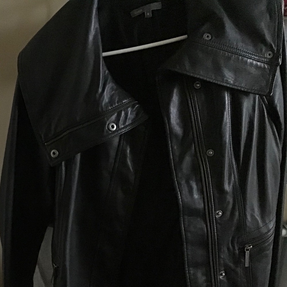 Leather jacket